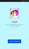 ITALK poster