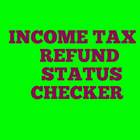 Income tax refund status checker icône