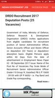 INDIAN GOVERNMENT JOB poster