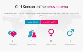 IndoWebcam Kenalan Online Free 截图 2