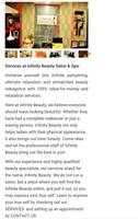 Infinity Beauty Salon & Spa screenshot 2