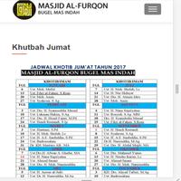 Info Masjid Al Furqon BMI screenshot 1