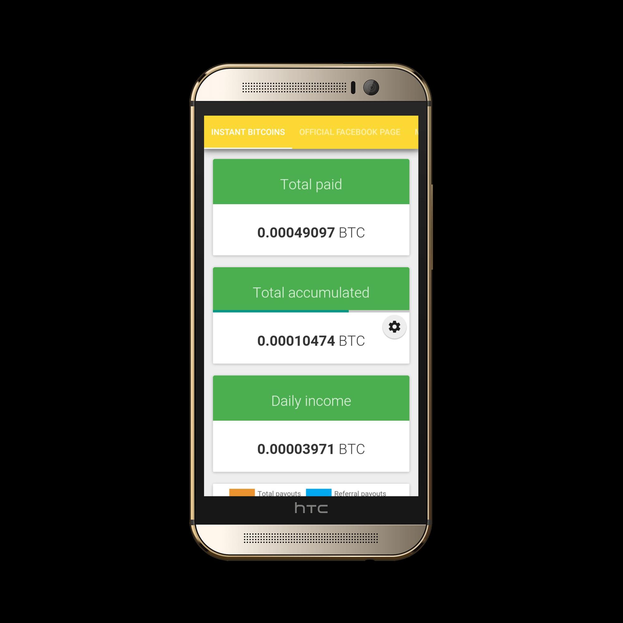 android bitcoin prekybos programa