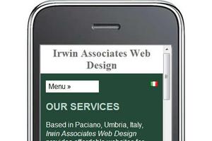 Irwin Associates Web Design captura de pantalla 2