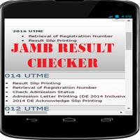 JAMB Result Checker पोस्टर