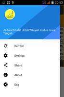 Jadwal Shalat Untuk Wilayah Kudus Jawa Tengah capture d'écran 1