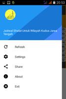 Jadwal Shalat Untuk Wilayah Kudus Jawa Tengah ảnh chụp màn hình 1