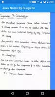 Durga Sir Core Java OCJP SCJP Handwritten Notes Ekran Görüntüsü 2