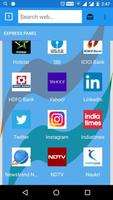 Indian Web Browser Mini Tiny Fast Private & Secure تصوير الشاشة 1
