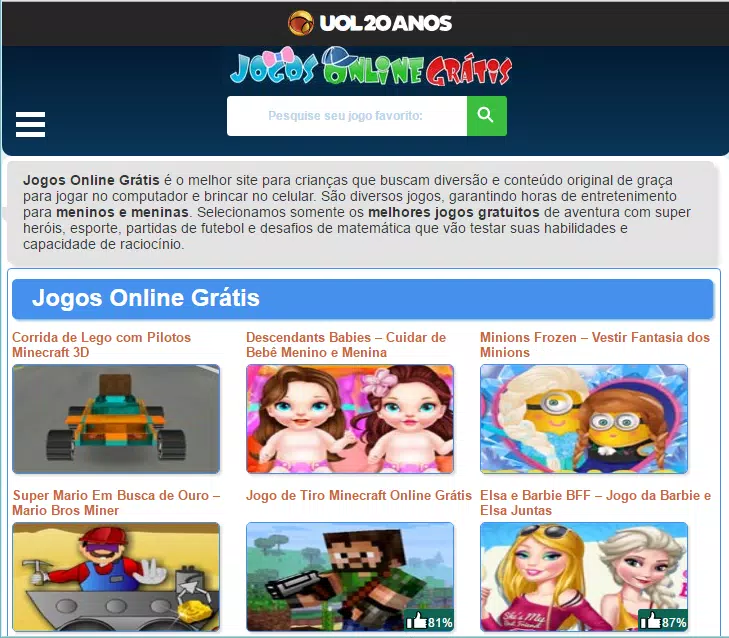 Jogos Online Grátis