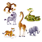 Jungle Animals Card icon
