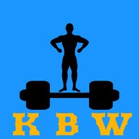 K B W - advanced free weights body building system Affiche