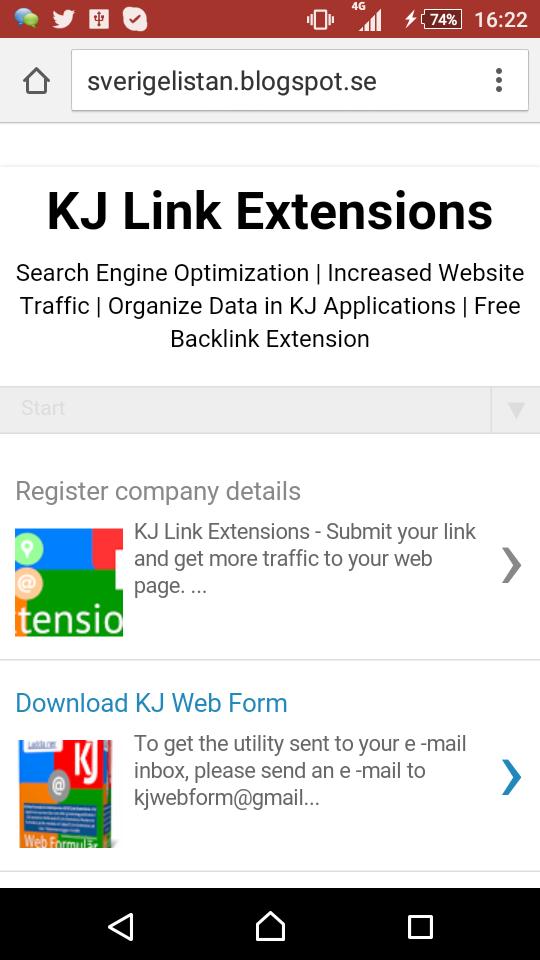 Link extensions