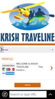 KRISH TRAVELINE APP الملصق