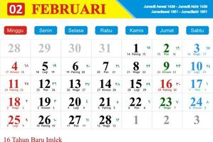 Kalender Tahun 2018 Jawa Hijriyah Lengkap 截圖 1