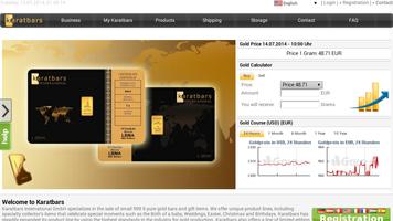 Karatbars Gold Mobile 海报