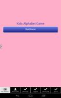 Kids Alphabet Game Affiche