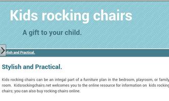 Kids Rocking Chairs 포스터