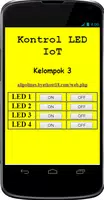 LED Control IoT 포스터