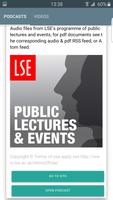 Poster LSE Public Events Podcasts