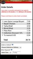 Lees Spice Oldham स्क्रीनशॉट 1