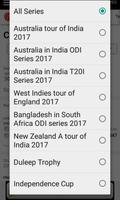 Live Cricket Scores capture d'écran 2