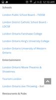 London Ontario Services capture d'écran 1