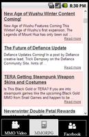 MMORPG News and Video Guides captura de pantalla 3
