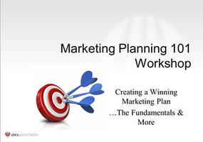 Marketing Planning 101 الملصق