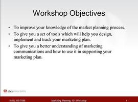 Marketing Planning 101 screenshot 2