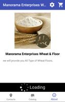 Manorama Enterprises Wheat & Floor Poster