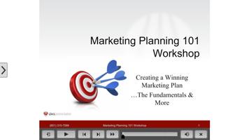 Marketing Plan Workshop poster
