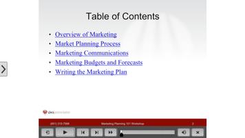 Marketing Plan Workshop screenshot 1