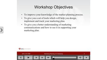 Marketing Plan Workshop imagem de tela 3