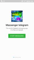 messenger telegram Cartaz