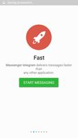برنامه‌نما messenger telegram عکس از صفحه