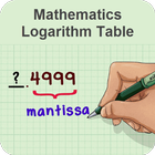 Mathematics Logarithm Table icône