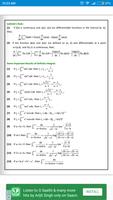 Maths Definite Integral Formula Book captura de pantalla 3