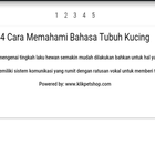 Memahami Bahasa Tubuh Kucing आइकन