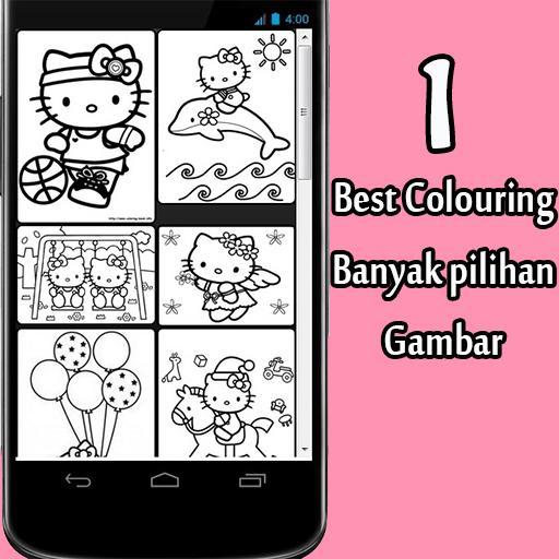 Mewarnai Hello Kitty Best Colouring World For Android Apk Download