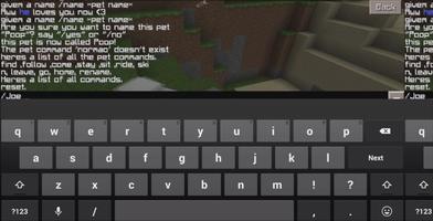 Minecraft PE pets MOD Ekran Görüntüsü 1