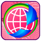 Browser Mini Pink ikon