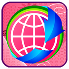 Browser Mini Pink أيقونة