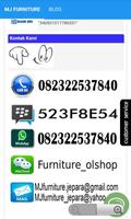 برنامه‌نما Furniture Jepara Shop عکس از صفحه