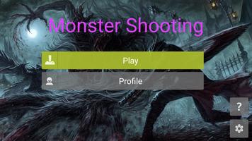 Monster Shooting Game AR Affiche