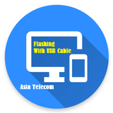 Mobile Flashing with USB Cable आइकन