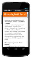 Musculação Online poster