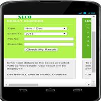 NECO Result Checker screenshot 3