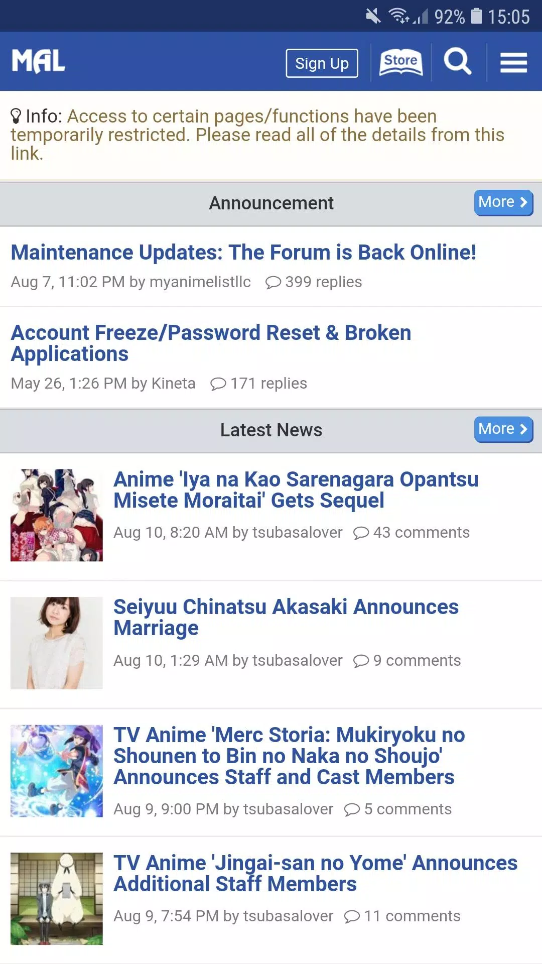 MyAnimeList APK for Android Download
