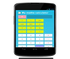 My maths calculator screenshot 1